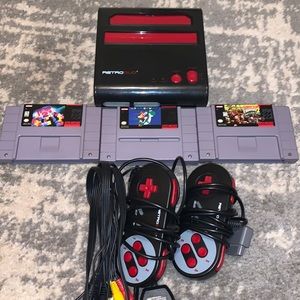 Retro Duo Super Nintendo console